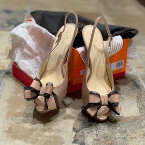 Kate Spade Billow in Blush - Sling back with Bow
